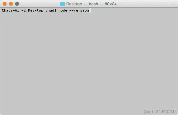 测试 Node.js 安装