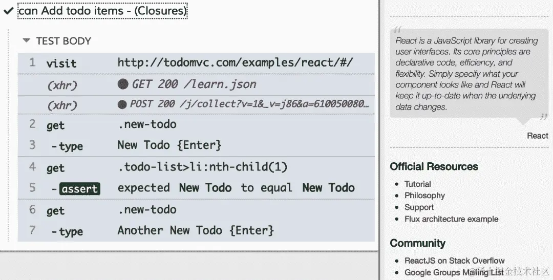 图 8.1 - Cypress 中的闭包