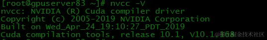 nvcc -V