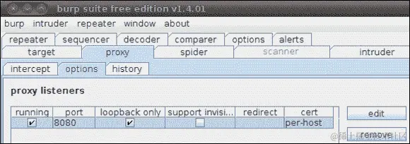 步骤 4-验证 Burp 代理配置