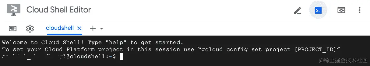 图 8.38 – Cloud Shell 编辑器