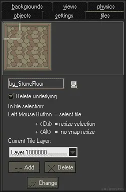 使用瓷砖集创建背景
