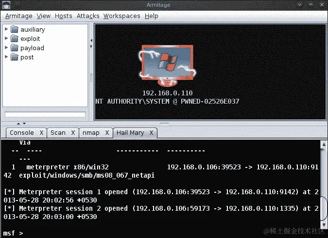 使用 Hail Mary 工作