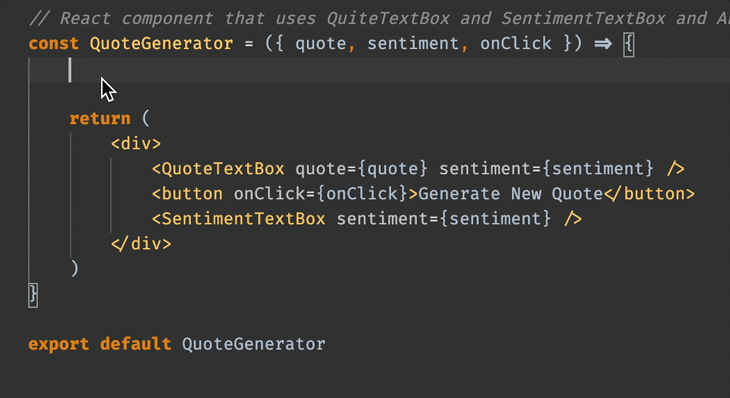 Copilot Suggests Two Hooks