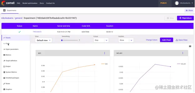 Comet app