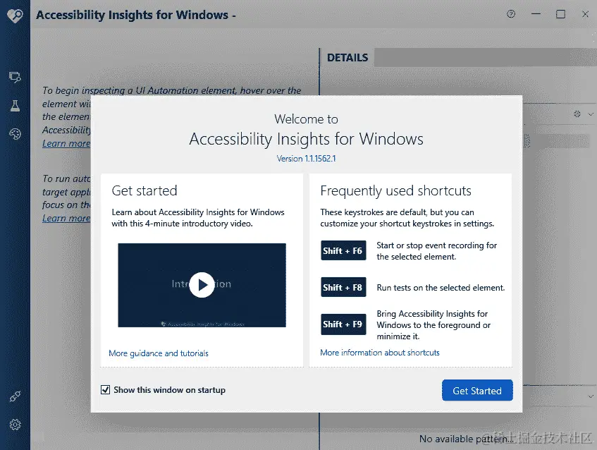 图 7.7 – Accessibility Insights 的屏幕截图