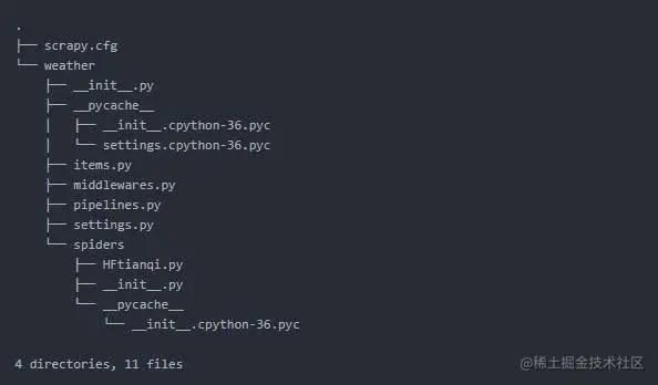 python Scrapy爬取天气预报，零基础的你也可以快速上手