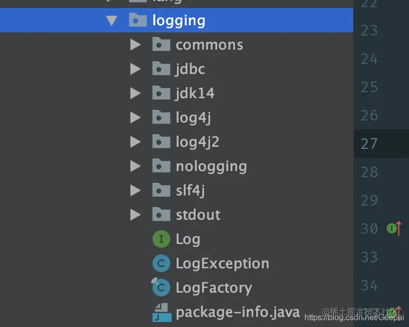 logging包结构图