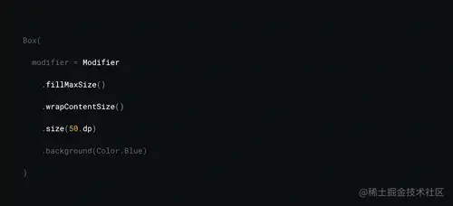 △ 修饰符链的工作原理