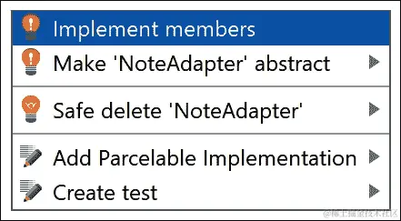 编写 RecyclerAdapter 类