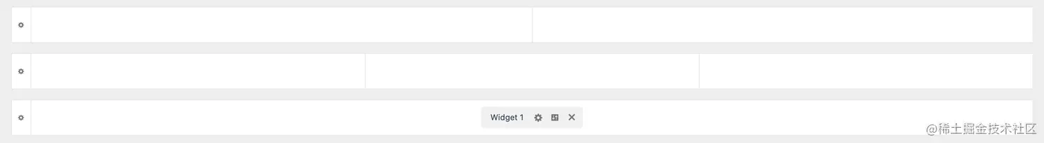 添加一个小组件