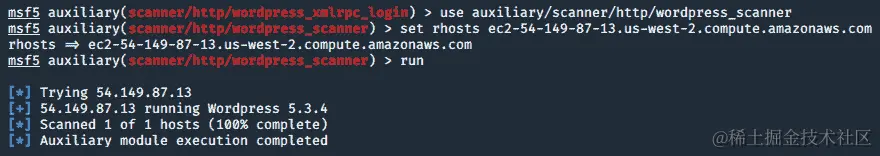 图 9.17 - 发现 WordPress 5.3.4