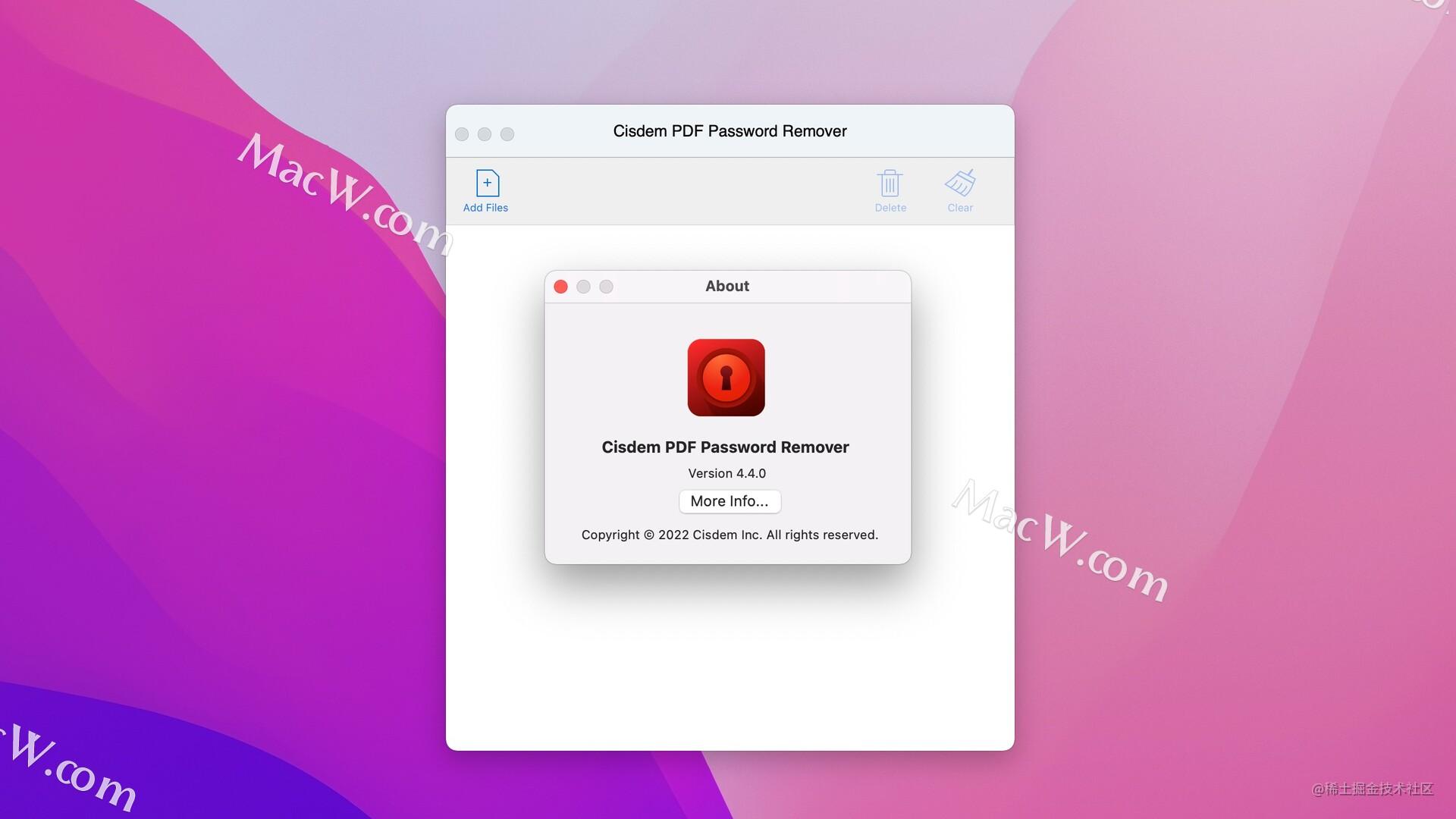 PDF Cisdem PDF Password Remover 