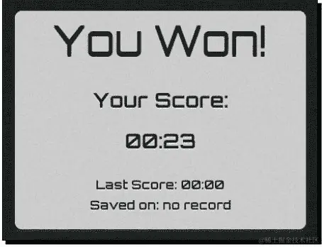 行动时间保存得分的时间