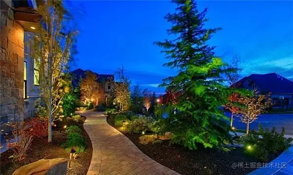 别墅景观照明设计