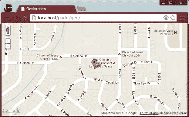 一个谷歌地图示例