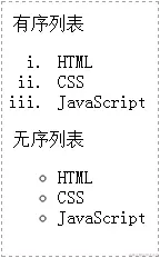 list-style-type属性