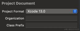 Xcode 项目中设置组织名以及类前缀