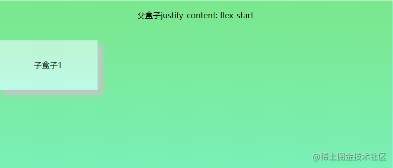 justify-content-flex-start