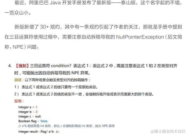 《Java开发手册灵魂13问》正式上线，带你剖析阿里巴巴的开发细节