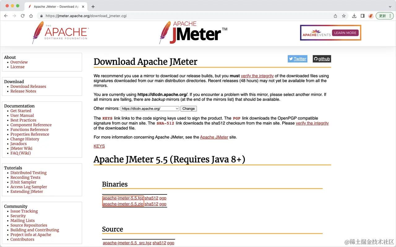 Apache JMeter 5.5: 使用指南如何获取并运行 JMeter 首先，要使用 JMeter，你需要从官网获取 - 掘金