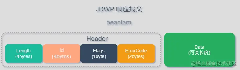 JDWP响应报文格式
