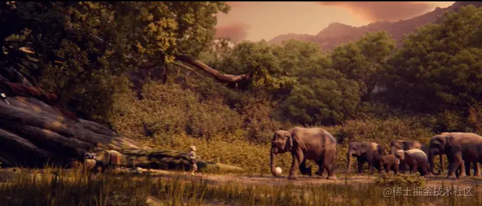 《象群挽歌》动画作品