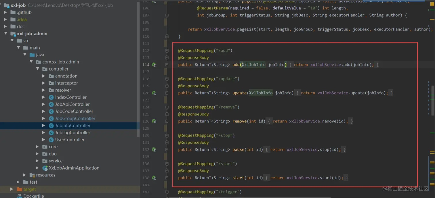 xxl-job-interface