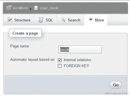 创建一个新页面