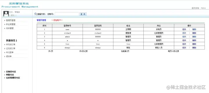基于struts+hibernate的采购管理系统的分析与实现（论文+PPT+源码）