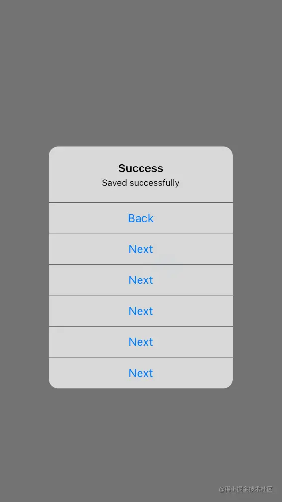 Flutter CupertinoAlertDialog with Multiple Action Buttons