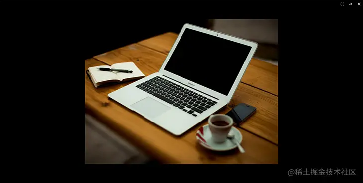 A single-image React Photoswipe lightbox gallery