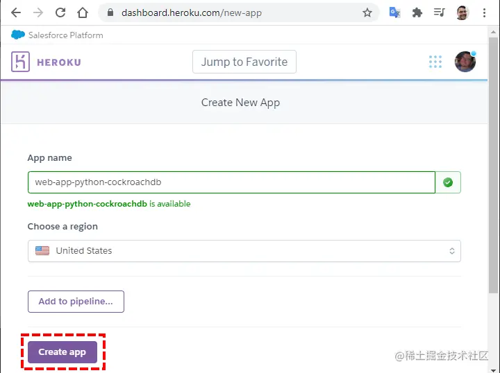 Deploy CockroachDB with Heroku