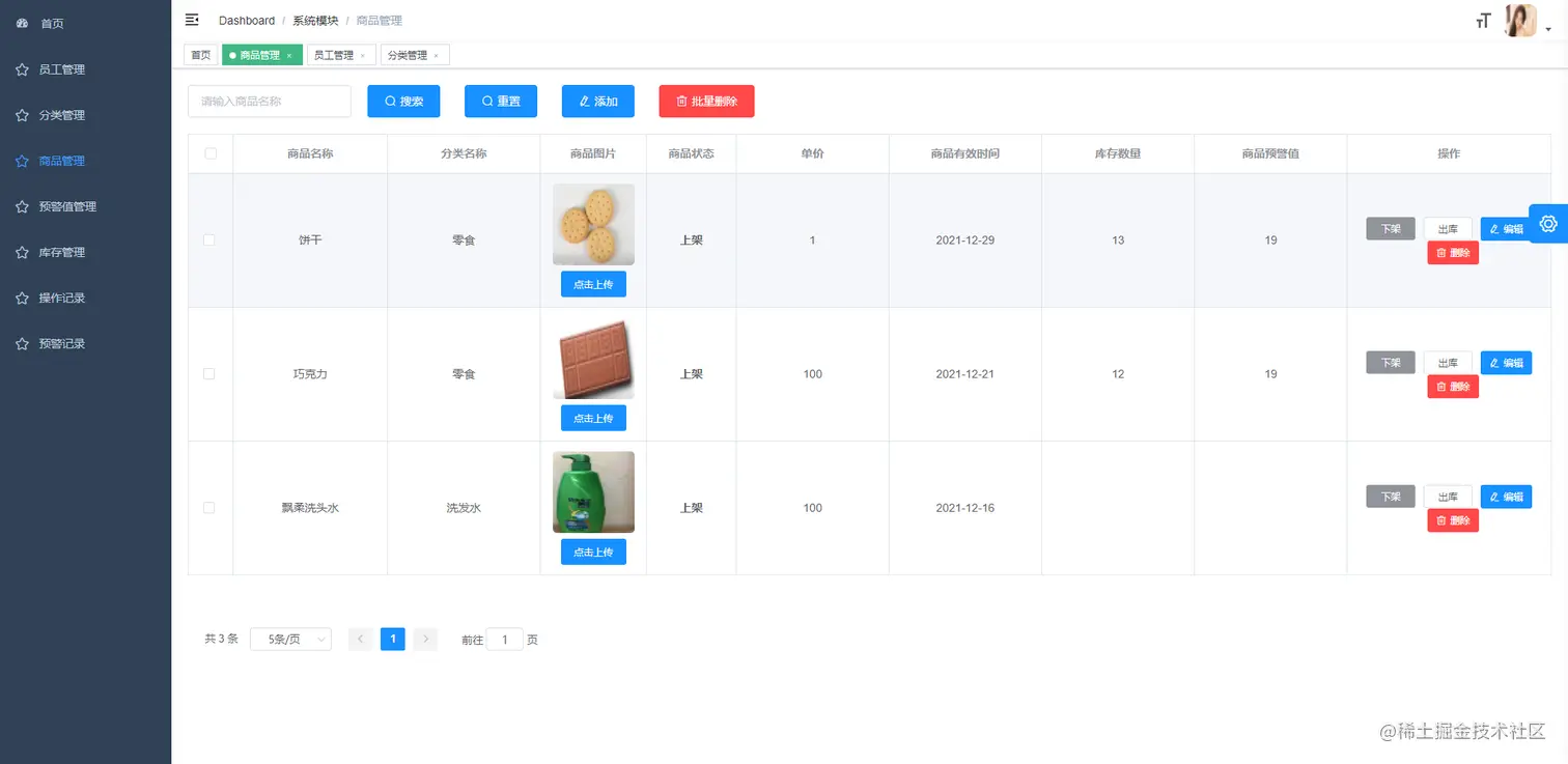 商品管理