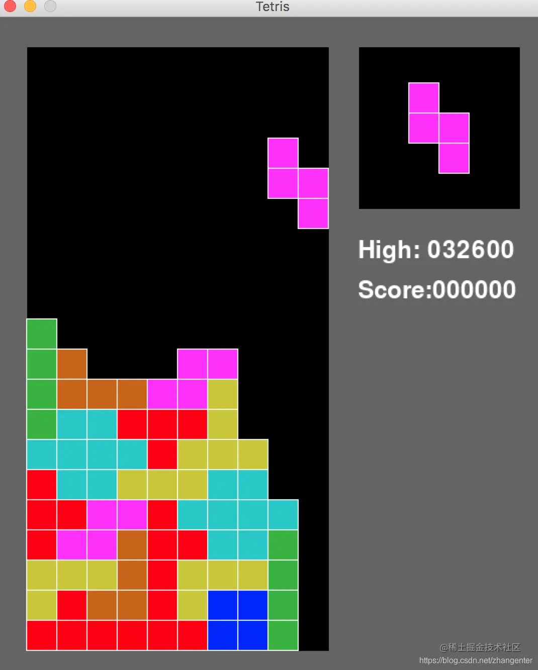 十、pygame做一个简单的俄罗斯方块游戏（AI篇2）