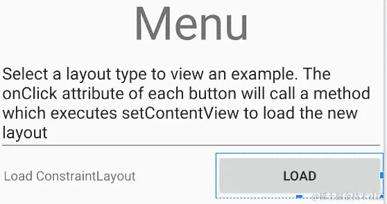 图 4.15 - 配置 TextView 小部件和 Button 小部件的文本属性