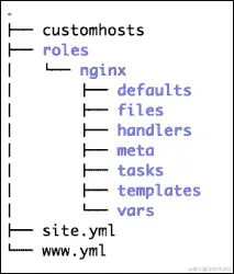 角色的目录布局