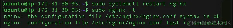图 17.36 – NGINX 配置文件状态