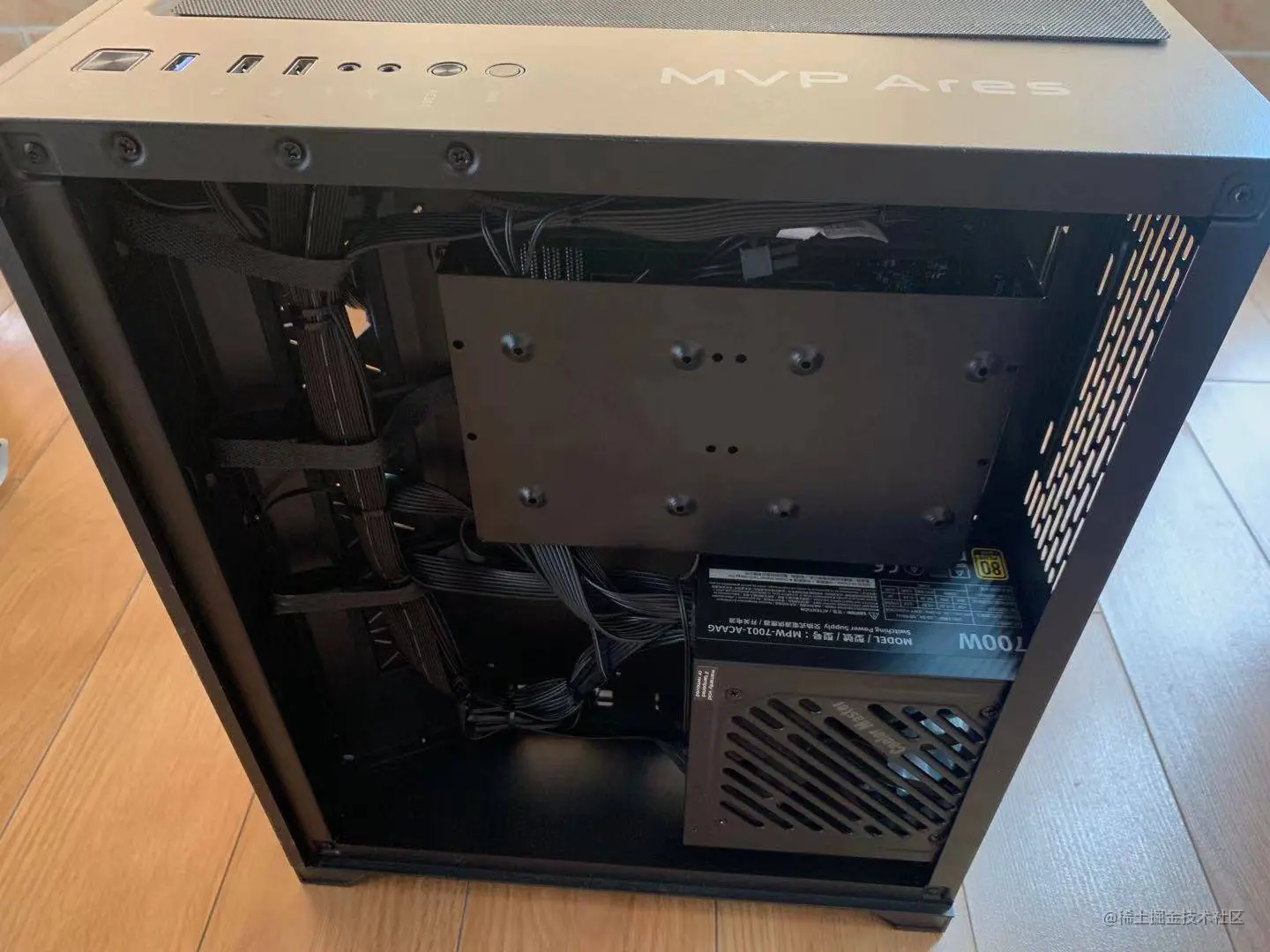 背部引线以及电源