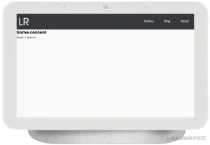 CSS Menu Desktop View