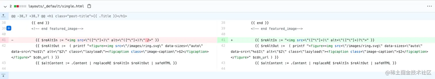 fix the regex for img