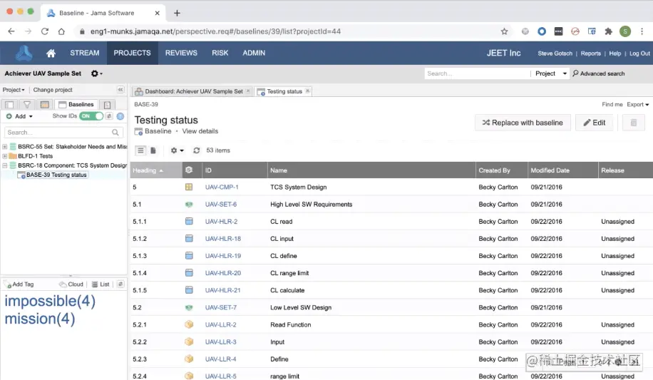 需求管理工具Jama Software