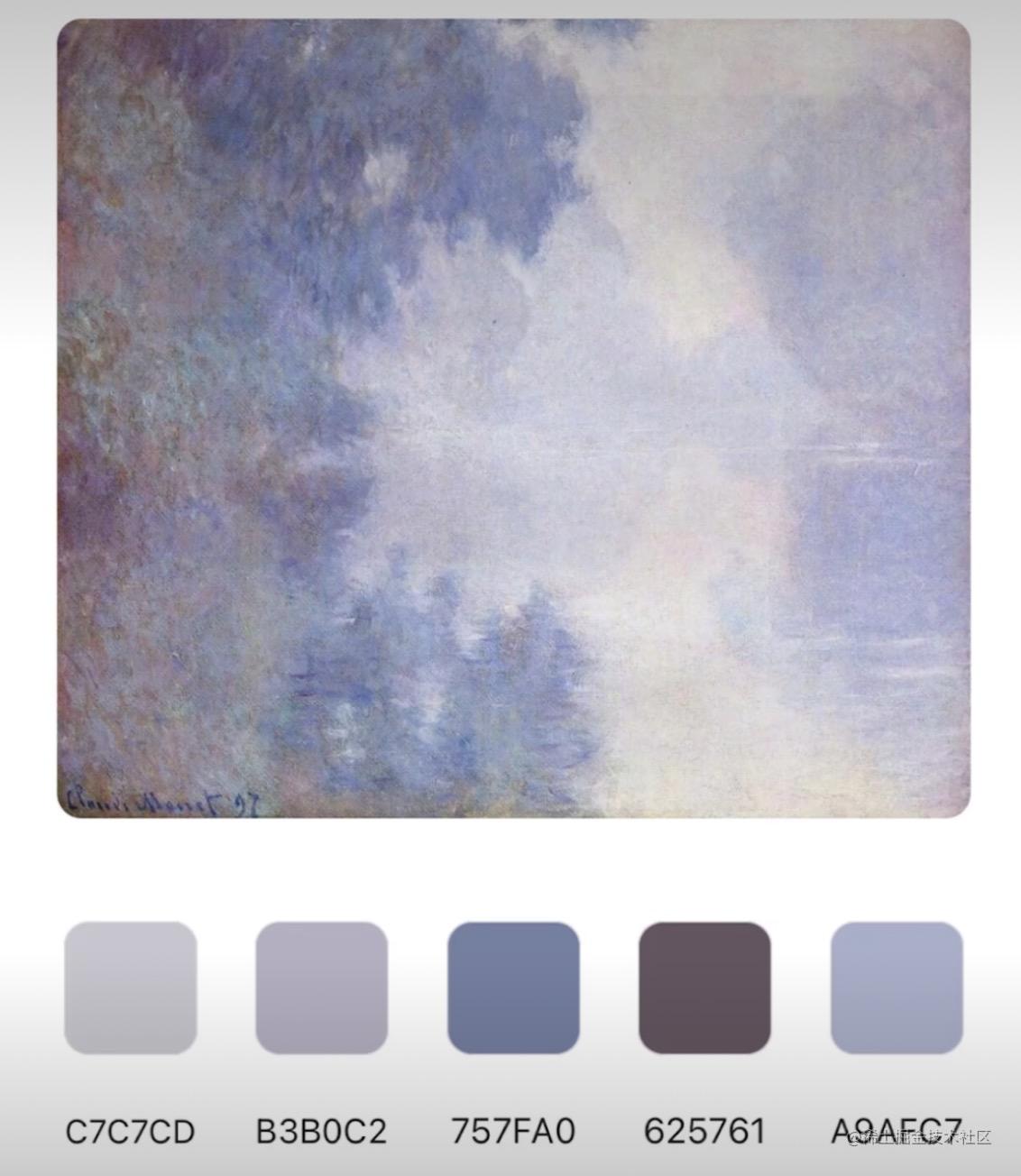 What if I take Monet's color scheme and use it in scientific pictures ...