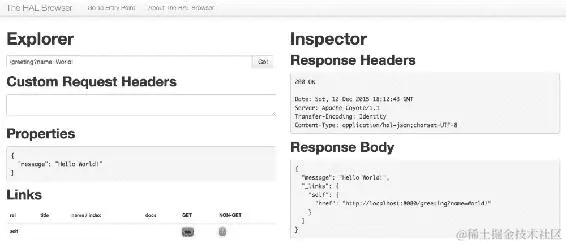 使用 Spring Initializr 开发 Spring Boot 微服务 - HATEOAS 示例