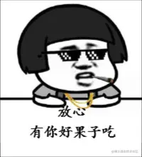 放心，有你好果子吃