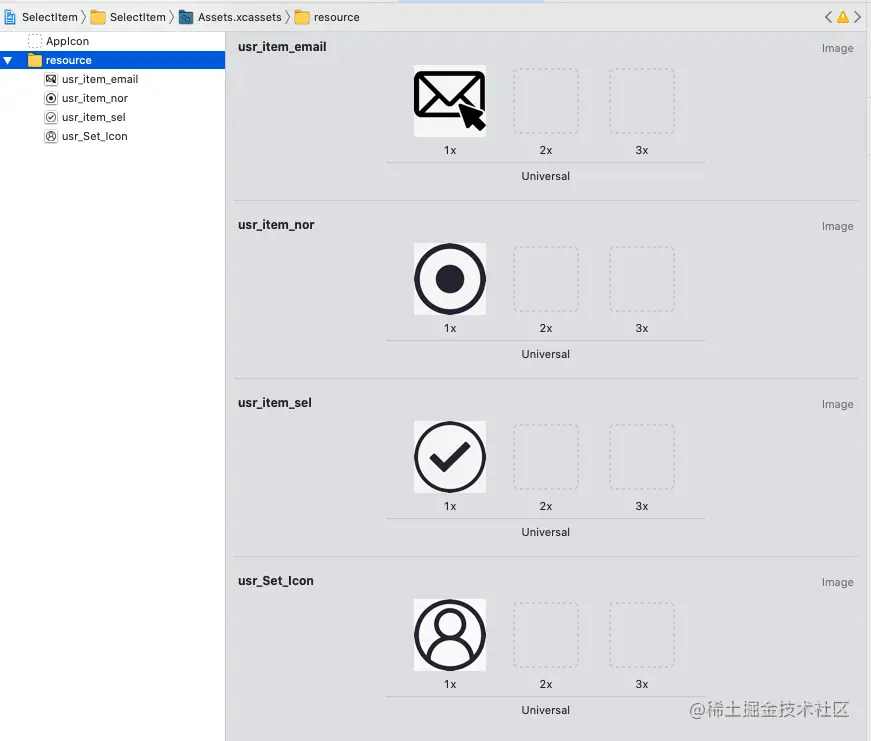 使用的图片素材