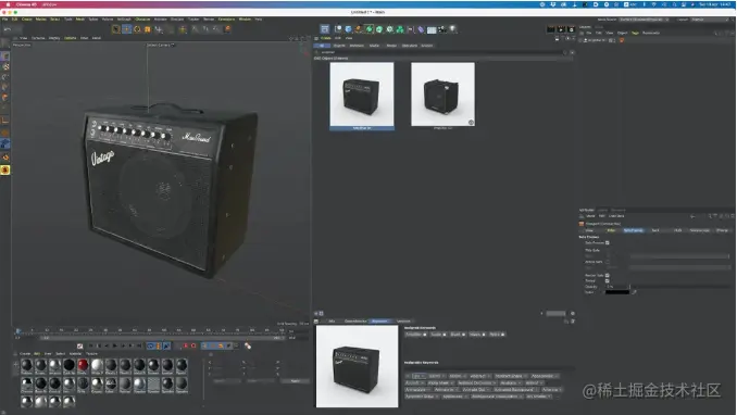 C4D关键字、搜索和过滤-Renderbus瑞云渲染农场