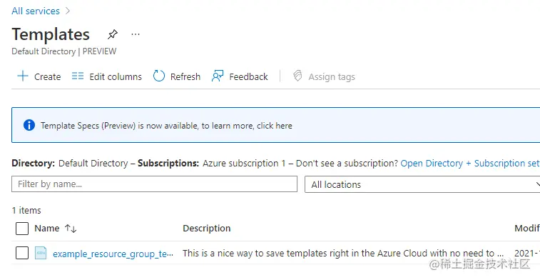 the example template is stored in templates
