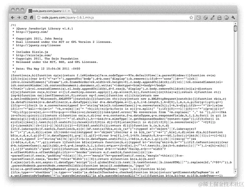 操作时间 — 下载并附加 jQuery