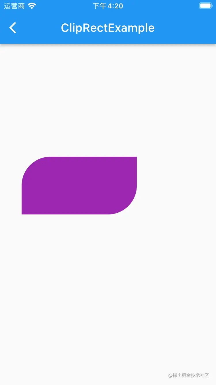 Flutter深入浅出组件篇---ClipRect、ClipRRectClipRect介绍 ClipRect 是给子组件 - 掘金